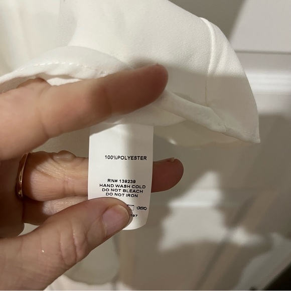 DO+BE off white sleeveless top size small - Picture 6 of 10